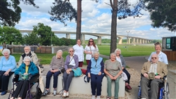 Rose Care Club Enjoys an Outing to Suffolk Food Hall