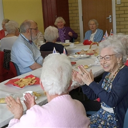 Our Rose Care Platinum Jubilee Party 2022 in Old Felixstowe